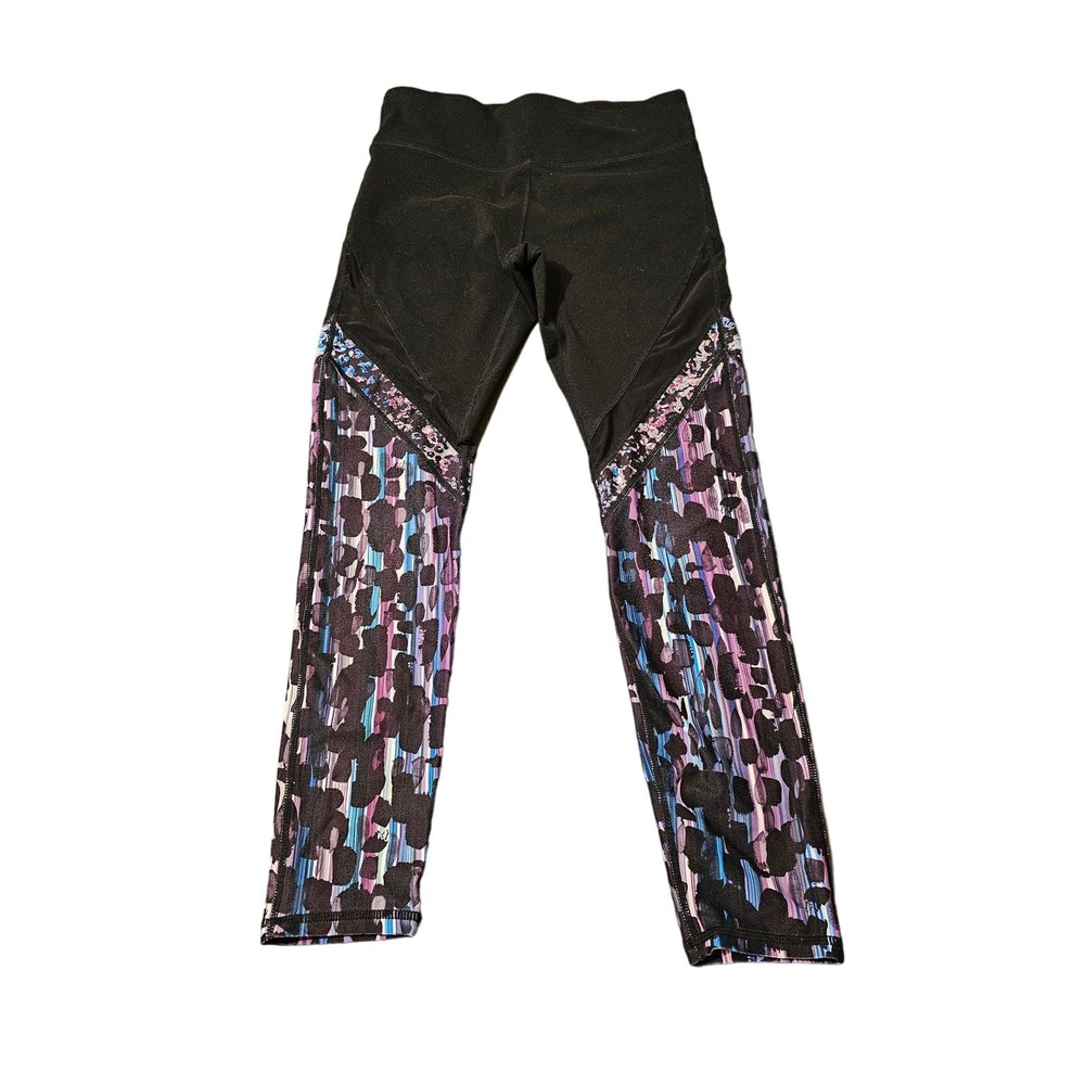 Fabletics Brogan Mesh Patterned Leggings Size Sma… - image 1